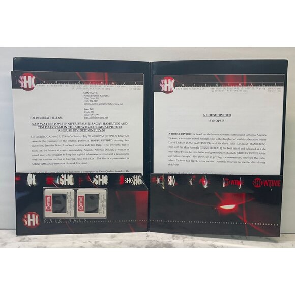 A House Divided Movie Press Kit Showtime 2000 Sam Waterston Jennifer Beals - Picture 5 of 6